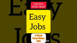 Best 4 Part Time Jobs. Work From Home