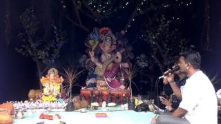 Bhagwa Ganesh Utsav Thal to Ganeshji - on 10 09 16 at 8 28 AM
