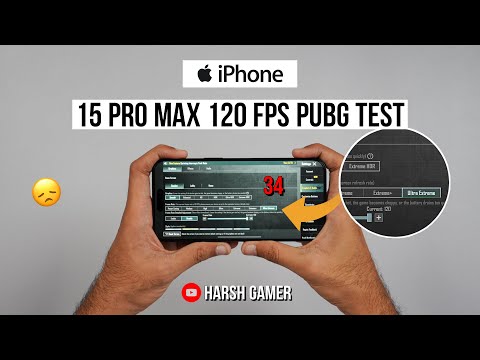 iPhone 15 Pro Max 120 FPS Pubg Test, Heating & Battery Test | Disappointed 😞