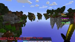 Fly hack/ kill aura - Skywars