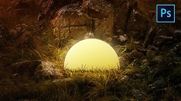 [Photoshop Manipulation ] How to Create Light  Ball in Photoshop - TUTORIAL