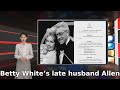 In Betty White's last game, all the LuddDa wanted Turk of the Golden Girls' Home.