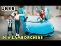 Picking Up Uber Riders In a LAMBORGHINI! **SO FUNNY** | The Royalty Family