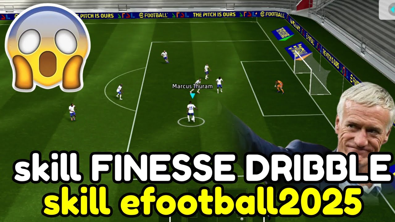 Sikll Tutorial TUTORIAL SKILL TERBARU EFOOTBALL 2025 FINESSE DRIBBLE - YouTube