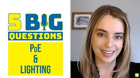 Power over Ethernet (PoE) for Lighting Applications