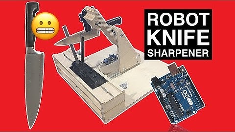 CNC Knife Sharpening Machine - Robot Living 1