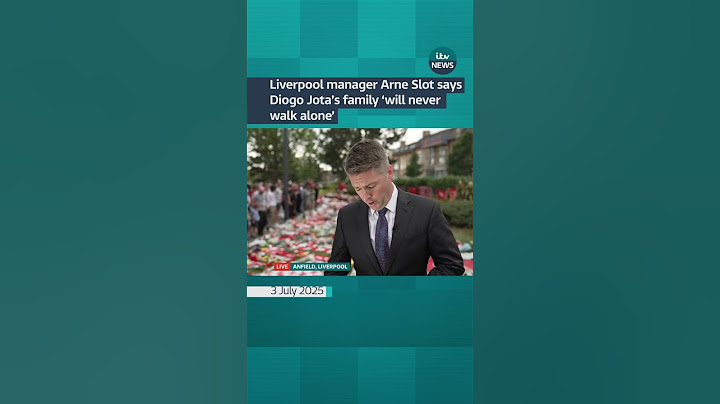 Liverpool manager Arne Slot says Diogo Jota’s family ‘will never walk alone’ | ITV News