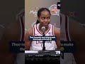 Sarah Strong kept distracting Azzi Fudd and Blanca Quiñonez 😂 #uconn #basketball