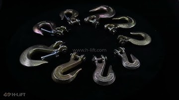 H-Lift Clevis Grab Hook, Clevis Slip Hook, Clevis Slip Hook With Latch
