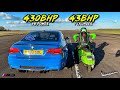 POWER TO WEIGHT.. 43HP VESPA SCOOTER vs 430HP V8 BMW M3