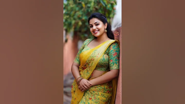 🌼✨ Radiant Yellow Saree Elegance for Graceful Women! 👑 | #SareeStyles #TraditionBeauty