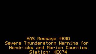 WHEN TBW DOESN'T DELIVER, IND DOES - EAS Alerts from 5/16 - 18/26 (EAS #824 - #834)