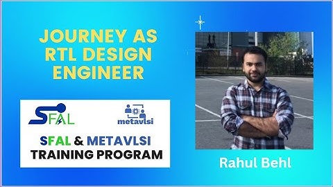 Journey to become RTL Design Engineer