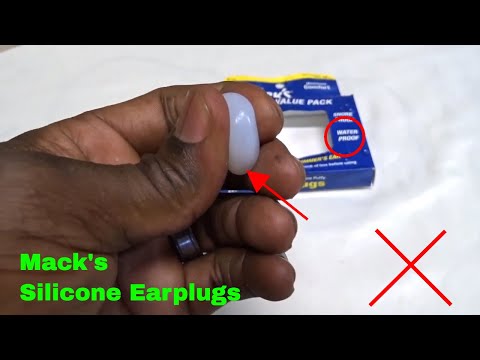Video: Silicone Earplugs: How To Use Anatomical And Plastic Silicone Earplugs? Which Is Better? How To Trim To Fit?