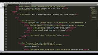 Area of Shapes in PHP Profile