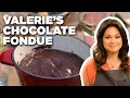 Valerie Bertinelli's Chocolate Fondue with Fried Bananas | Valerie's Home Cooking | Food Network