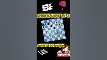 checkmate in 2 white to play @chesstraps #puzzlesolving #trending #viral
