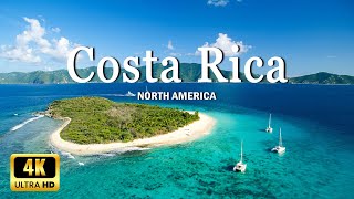 Costa Rica • 4K relaxing beach movie • Peaceful relaxing music • UltraHD 4k nature video