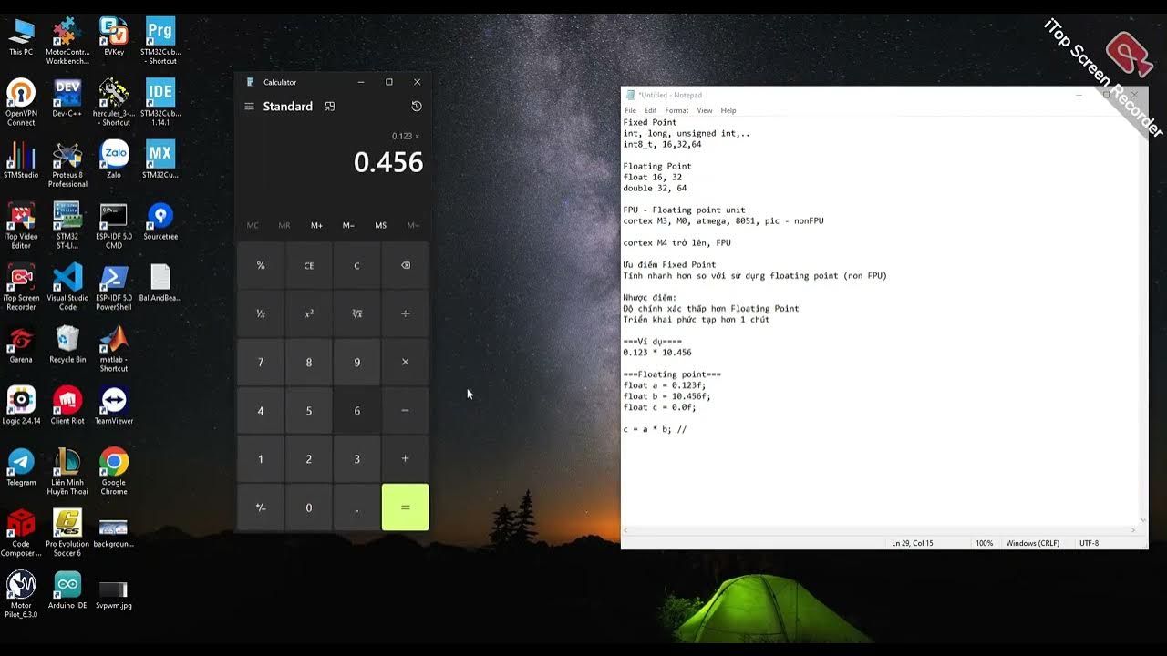 Fixed point vs floating point calculation youtube