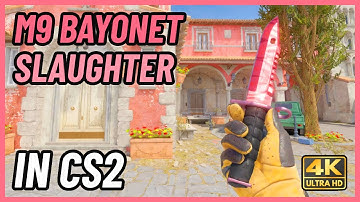 ★ CS2 M9 Bayonet Slaughter | CS2 Knife In-Game Showcase [4K]