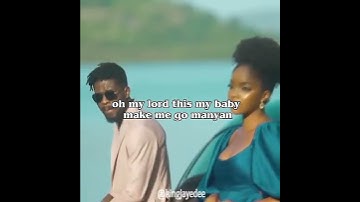 Thumbnail of Johnny Drille Loving is Harder short lyrics #johnnydrille #lyrics #trending #music #viral