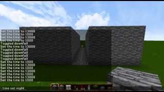 Minecraft 'Maze Runner' (Self closing wall)