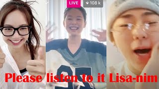 Lisa Joins Jennie & Zico Live Session for Support New Music SPOT #Jisoo #Rosé Resimi