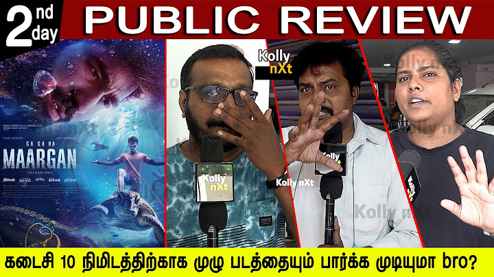 Maargan 2nd Day Public Review | Vijay Antony | Ajay Dhishan | Leo John Paul | S.Yuva