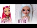 Repainting howleen wolf monster high doll by unniedolls