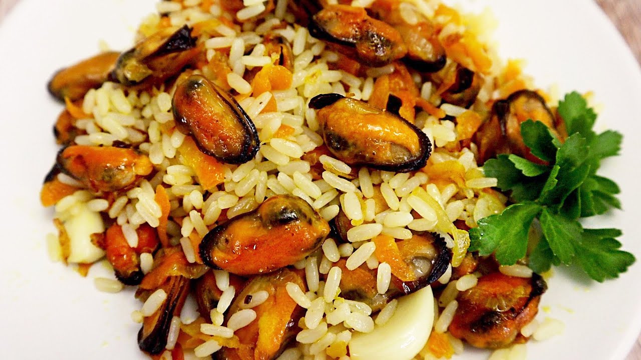 Muscheln mit Reis. Schnelles Rezept # 106 - YouTube