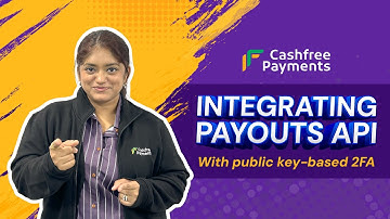 How to Integrate Cashfree Payouts API with Public Key-Based 2FA Method