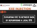 XXE Lab 9 | Retrieve Data by Repurposing a Local DTD |  PortSwigger | In Hindi