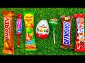 Sweets Candy ASMR Satisfying Video Asmr Rainbow Candy Lollipops and Double ChupaChups Unboxing video