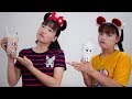 Squishy Trà Sữa – Chị Dạy Em Phải Biết Chia Sẻ ❤ BIBI TV ❤