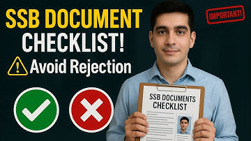 SSB Interview Document Checklist ✅ | Must Watch Before You Go! #documents #for #ssbinterview