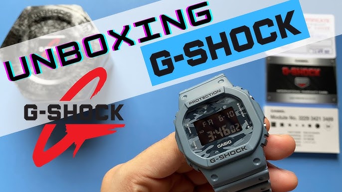 HANDS-ON: Casio G-Shock Original DW-5600CA-8ER Utility Camo Series - YouTube