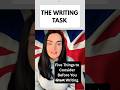 5 things to consider in your writing examination.#english #learnenglish #ielts #englishteacher