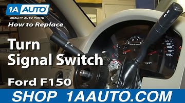 How To Replace Turn Signal Switch 04-08 Ford F-150