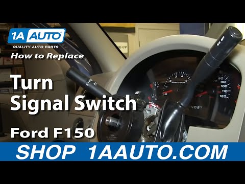 How To Install Replace Turn Signal Switch 2004-008 Ford F150