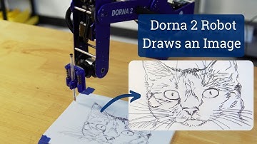 Dorna Robot Draws an Image