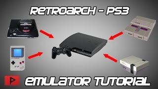 How To] Use Retroarch Emulator on CFW PS3 Tutorial - YouTube