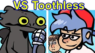 Friday Night Funkin' VS Toothless Dance Meme | How To Train Your Dragon Recap Cartoon (FNF Mod) screenshot 4