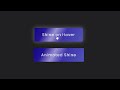 Create shining buttons using HTML and CSS with or without Hover Effect | HTML CSS Tutorial