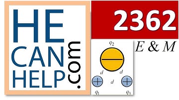 2362 {HECANHELP.COM USA & GEORGE MATHEW} College Physics E&M Electrostatics Net Force Direction