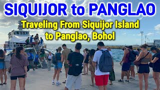 SIQUIJOR to PANGLAO BOHOL, Philippines | Travel Guide & Ferry Ride: Siquijor - Tagbilaran - Panglao