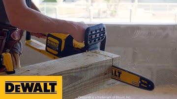 DEWALT® FLEXVOLT® 60V MAX* Cordless Chainsaw (DCCS670X1)