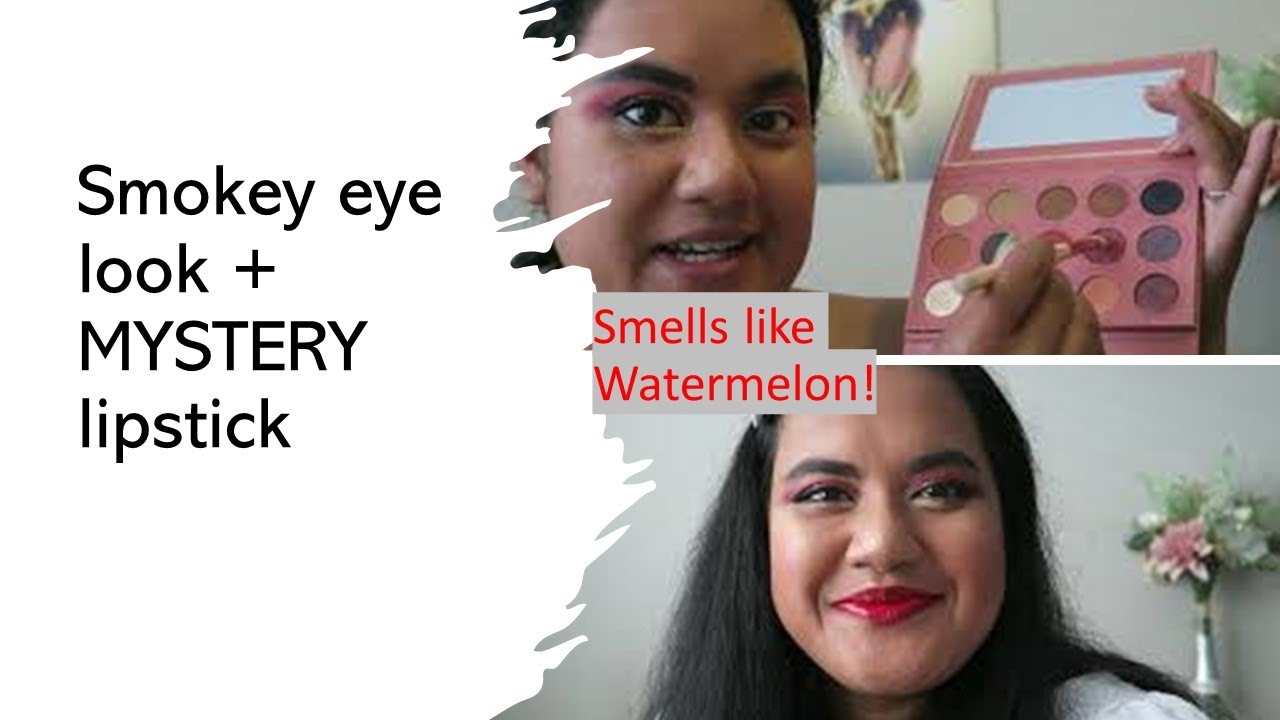 Colourful smokey eye look + Its my RayeRaye palette