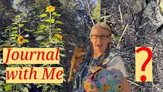 Journal with Me! Where did the sunflowers go?