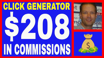 [NEW] The Click Generator Review - $208.00 In Commissions - 100% Autopilot Buyers Traffic.