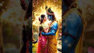 राधा-कृष्ण का दिव्य मिलन: एक अनंत प्रेम कथा#shorts #viral #topn